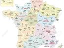Administrative Map Of The 13 Regions Of France Since 2016 concernant 13 Régions Françaises