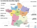 Agence France-Presse On Twitter: &quot;les Noms Des Nouvelles serapportantà Nouvelles Régions De France