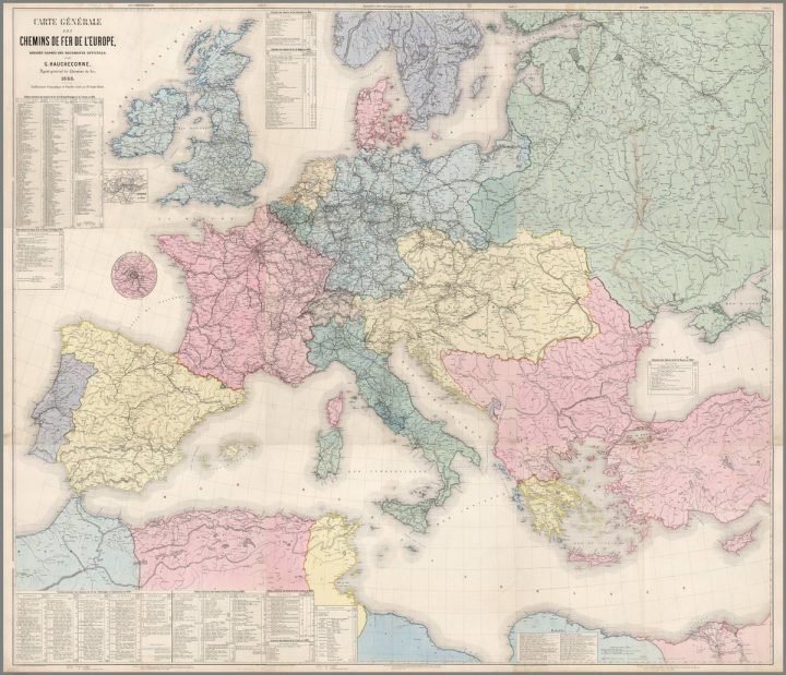 Alper Üçok On Twitter: "composite Railroad Map Of Europe In pour Carte De L Europe 2017