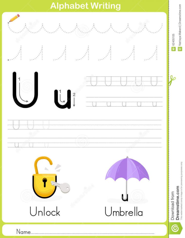 Alphabet A-Z Tracing Worksheet, Exercices Pour Des Enfants à Alphabet Français À Imprimer