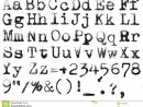 Alphabet-D-Isolement-De-Machine-À-Écrire-41306014 à Ecrire L Alphabet