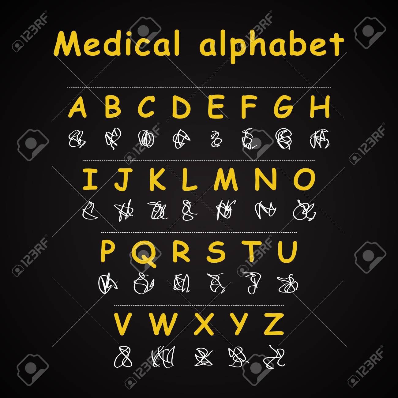 Alphabet Médical - Modèle D'inscription Drôle tout Modèle D Alphabet