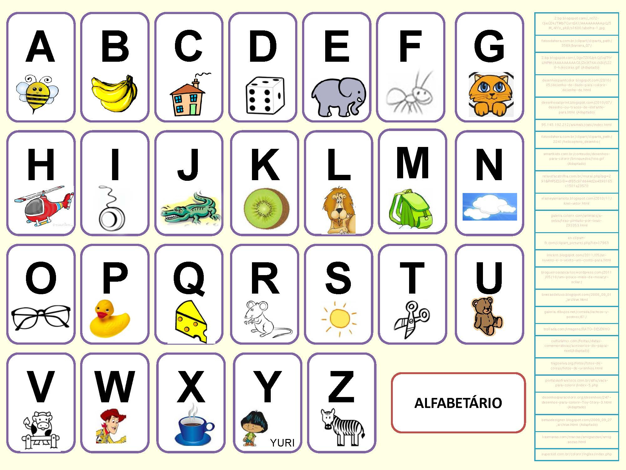 Alphabet Portugais En Images À Imprimer - Tests &amp;amp; Jeux à Jeux De Maternelle À Imprimer 