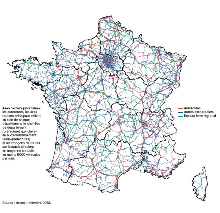 Améliorer La Couverture Des Axes De Transport | Agence Du à Département Et Préfecture