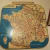 Ancien Jeu Éducatif La France En Puzzle Carte Des intérieur Jeu Carte De France