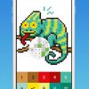 Android Için Pixi Color : Pixel Art Coloring Book By Number encequiconcerne Pixel A Colorier