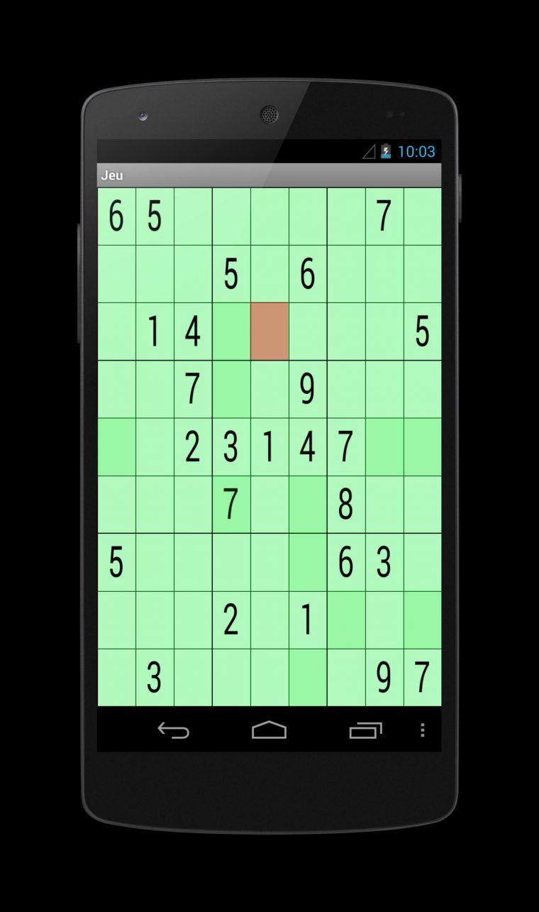 Android Için Sudoku 9X9 – Apk'yı İndir destiné Jeu Le Sudoku