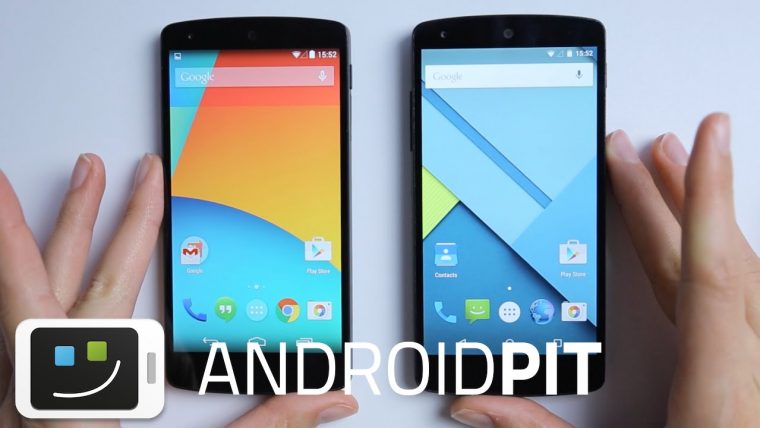 Android Lollipop Vs Android Kitkat : Les Différences En 5 Points ! concernant Les 5 Differences