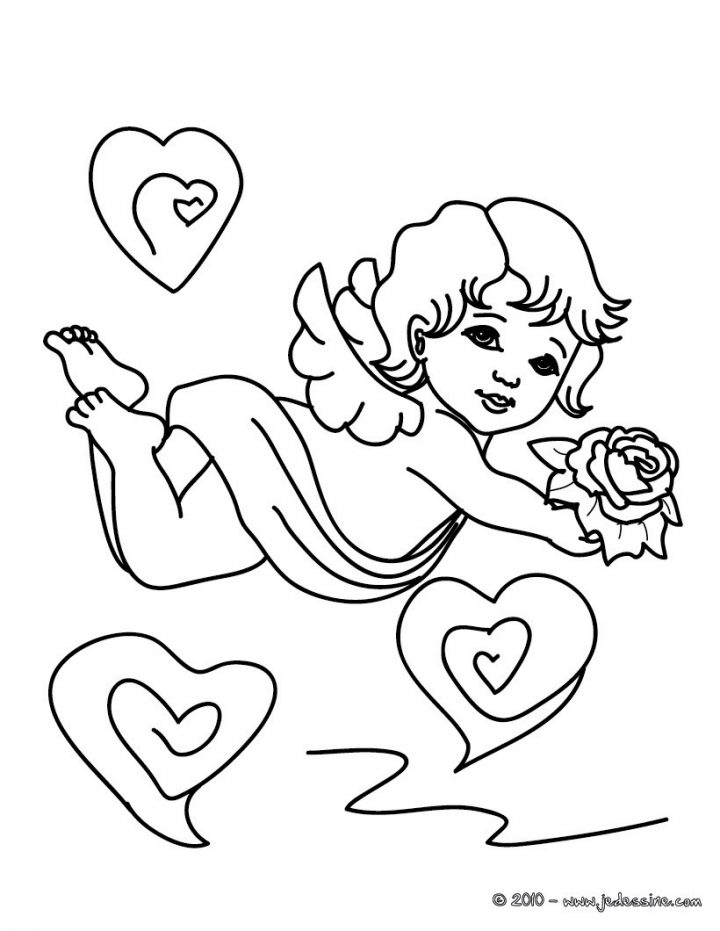 Ange : Coloriages, Lire Et Apprendre, Activites Manuelles pour Ange A Colorier