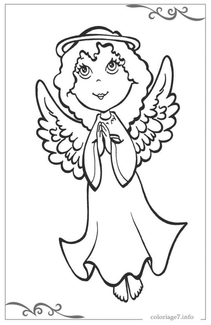 Anges Jeux De Coloriage En Ligne concernant Ange A Colorier