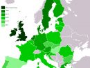 Anglais En Europe — Wikipédia intérieur Tout Les Pays D Europe