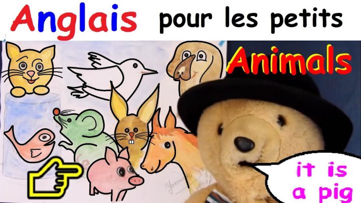 Anglais Pour Les Petits Et Débutants : Apprendre Le Nom Des Animaux intérieur Apprendre Le Nom Des Animaux