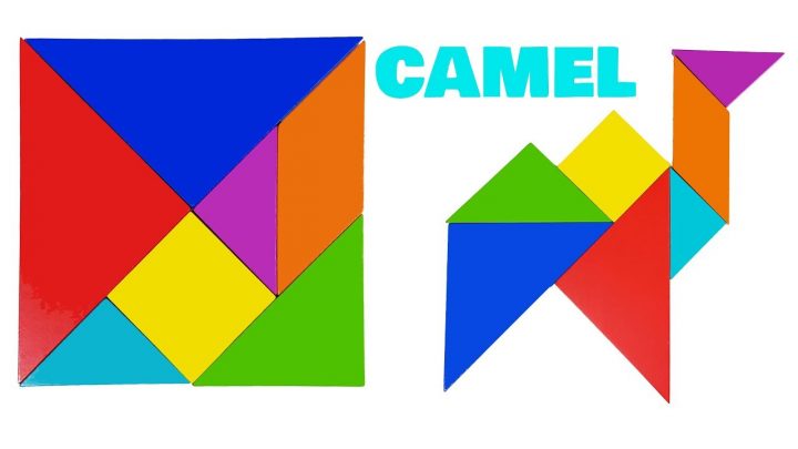 Animal Tangram Puzzle For Children – Fun & Educational Video For Kids dedans Tangram Simple