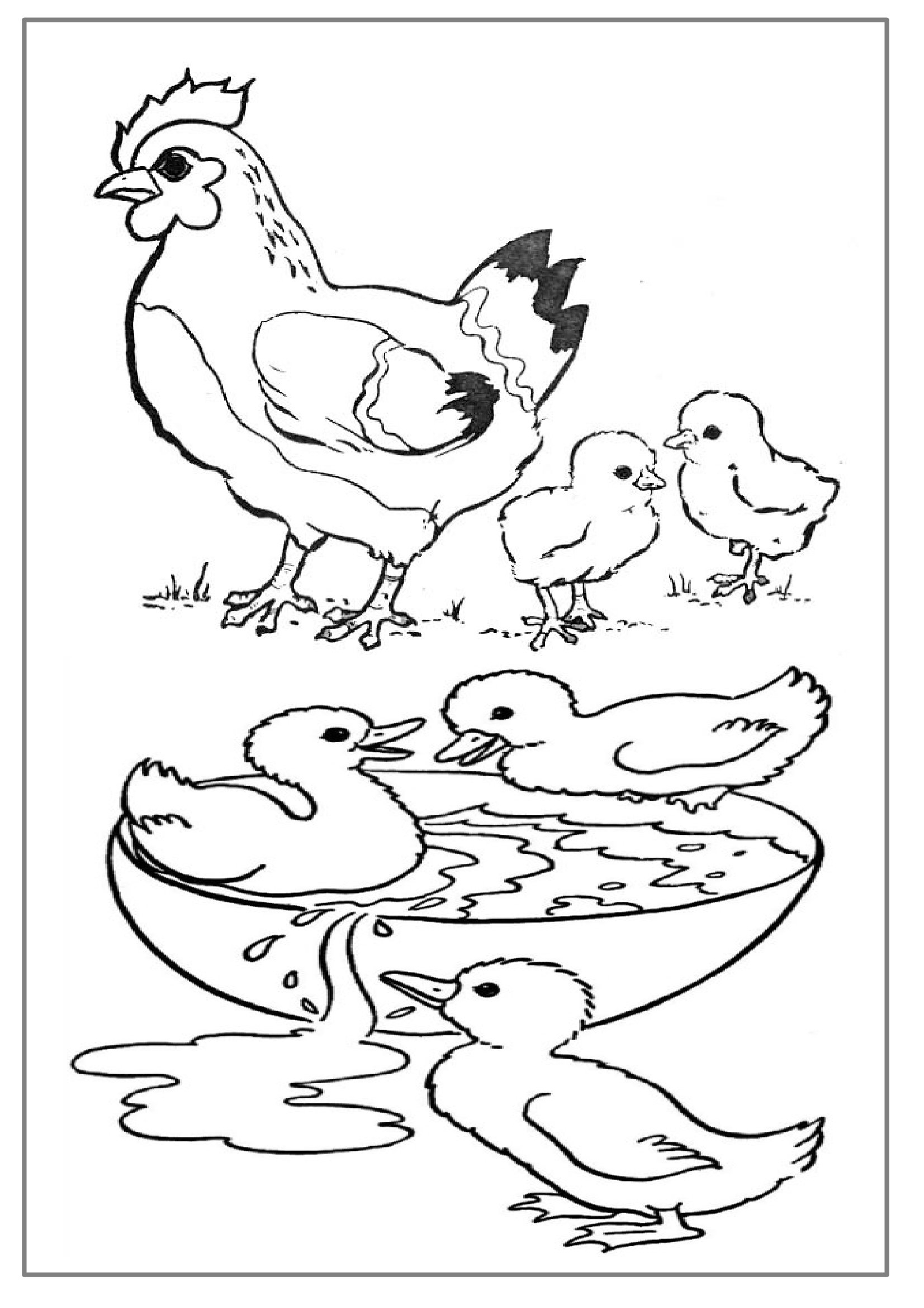 Animaux De La Ferme #45 (Animaux) – Coloriages À Imprimer destiné Dessin Animaux De La Ferme À Imprimer 
