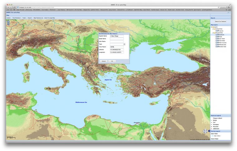 Antiquity À-La-Carte avec Carte De Fra