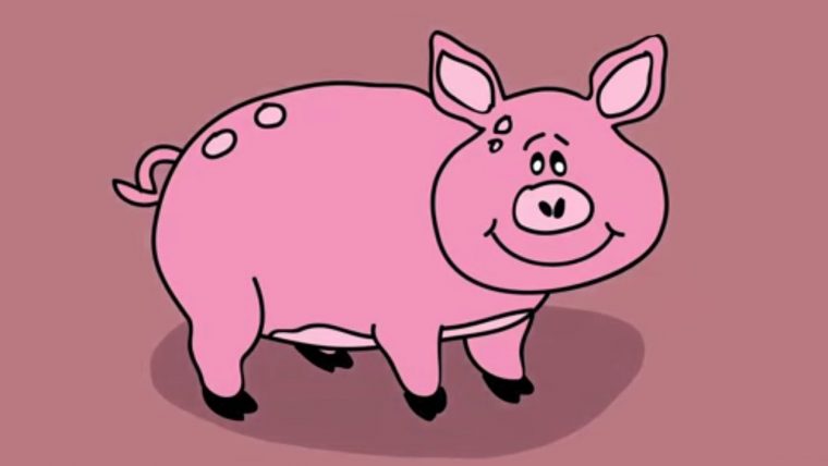 Apprendre À Dessiner Un Cochon avec Dessin A Colorier Cochon