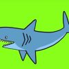 Apprendre À Dessiner Un Requin intérieur Coloriage Requin Blanc Imprimer
