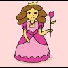 Apprendre À Dessiner Une Princesse Disney pour Chateau Princesse Dessin