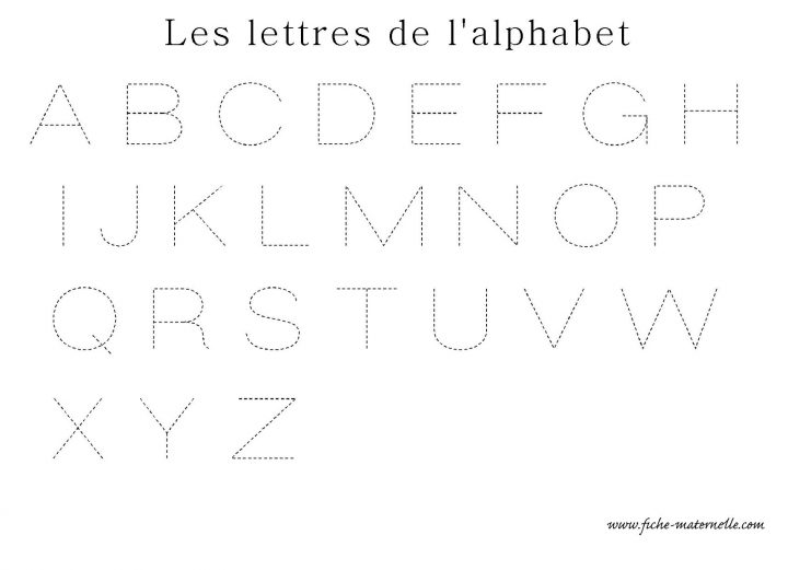 Apprendre A Ecrire Les Lettres De L Alphabet En Ecriture à Apprendre A Écrire L Alphabet