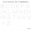 Apprendre A Ecrire Les Lettres De L Alphabet En Ecriture avec Alphabet Français Écriture