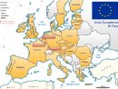Apprendre À Placer Les Pays De L' Union Européenne - Le Blog concernant Carte D Europe À Imprimer