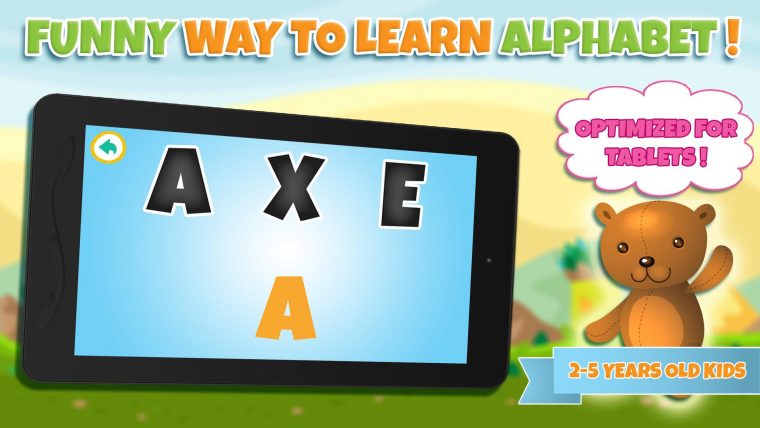 Apprendre Alphabet Jeux Enfant Pour Android – Téléchargez L'apk intérieur Jeux Pour Apprendre L Alphabet