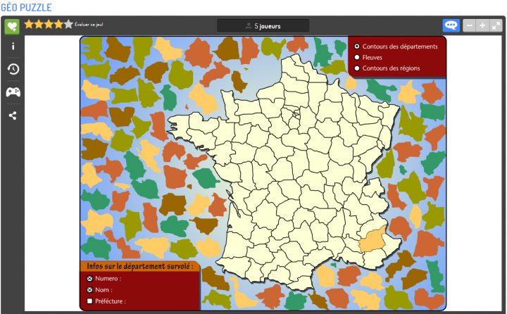 Apprendre La Géographie En S'amusant | Matelem concernant Apprendre Les Départements En S Amusant