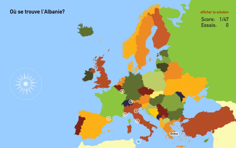 Apprendre La Géographie En S'amusant | Matelem dedans Apprendre Pays Europe