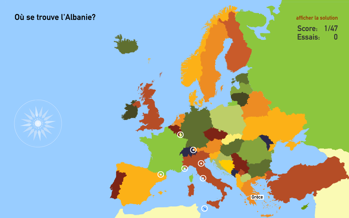 Apprendre La Géographie En S&amp;#039;amusant | Matelem dedans Apprendre Pays Europe 