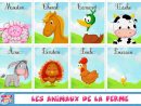Apprendre Les Animaux De La Ferme: Cartes À Imprimer pour Jeux De Ferme Gratuit Avec Des Animaux
