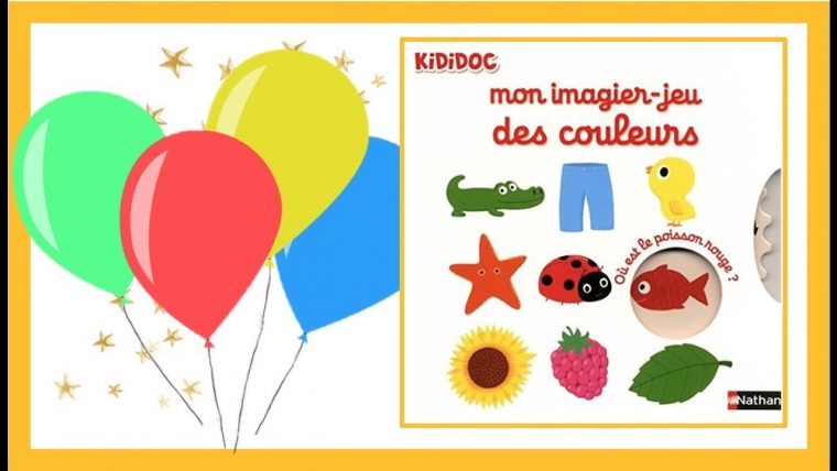 Apprendre Les Couleurs En Français Avec Mon Imagier-Jeu Kididoc ⭐️ concernant Jeux Apprendre Les Couleurs