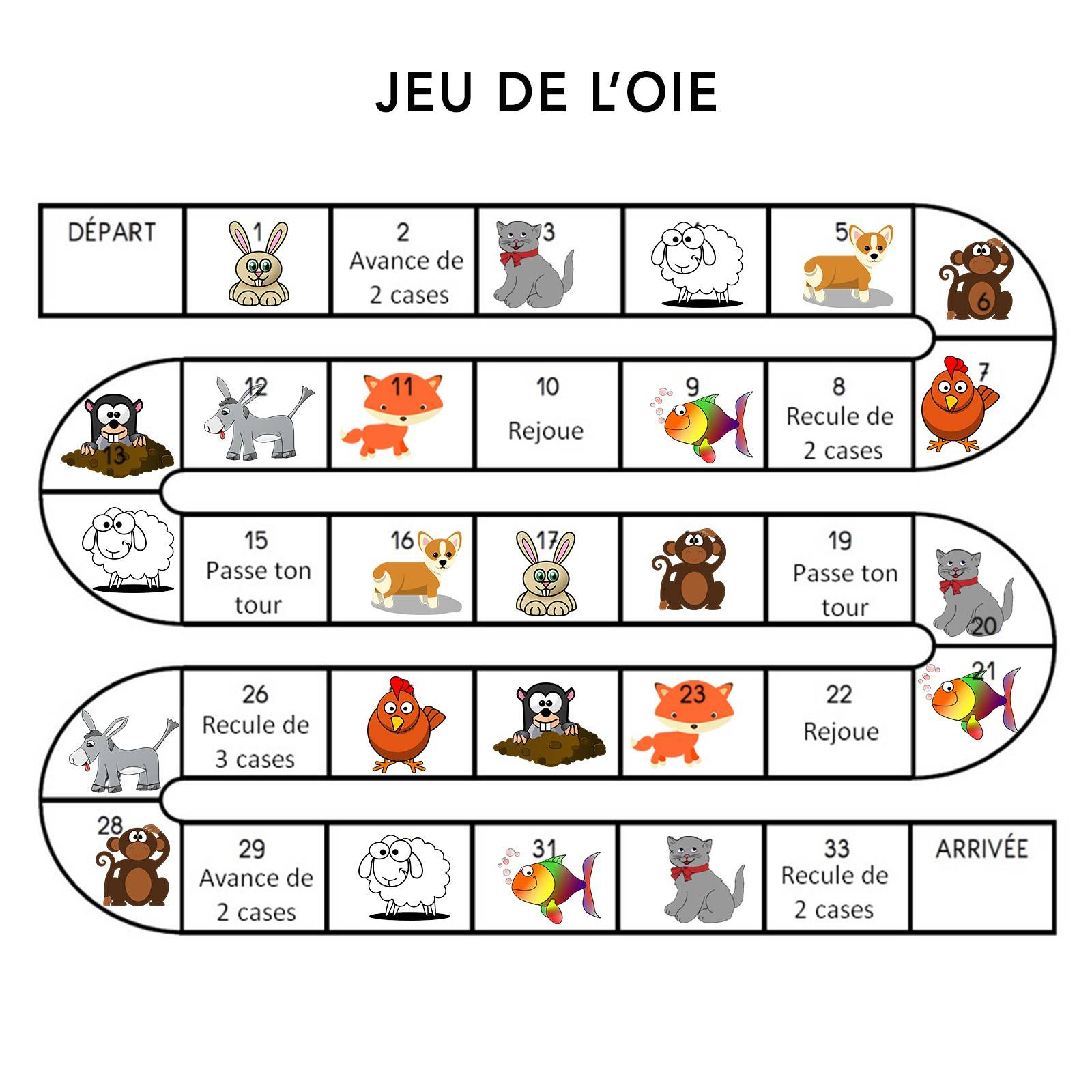 Apprendre Les Expressions Françaises À Son Enfant Avec Un à Jeux D Animaux Pour Fille