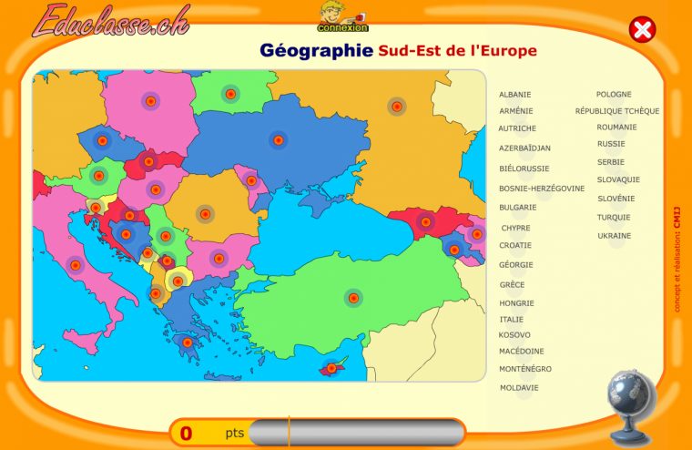 Apprendre Les Pays D'europe Par Le Jeu à Apprendre Pays Europe