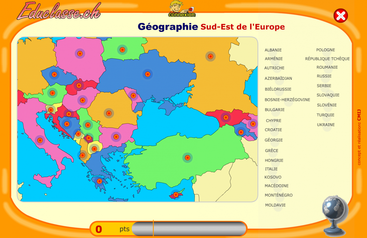 Apprendre Les Pays D&amp;#039;europe Par Le Jeu à Apprendre Pays Europe 