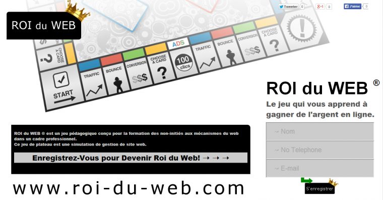 Apprendre Par Le Jeu: Jeu De Société E-Commerce Roi Du Web ® . destiné Jeux Pédagogiques En Ligne