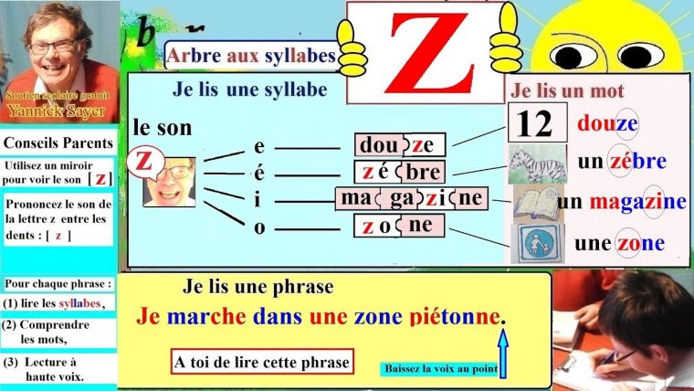 Apprentissage De La Lecture Maternelle Cp En Français : Alphabet # Z, Z (22) encequiconcerne Apprendre L Alphabet En Francais Maternelle