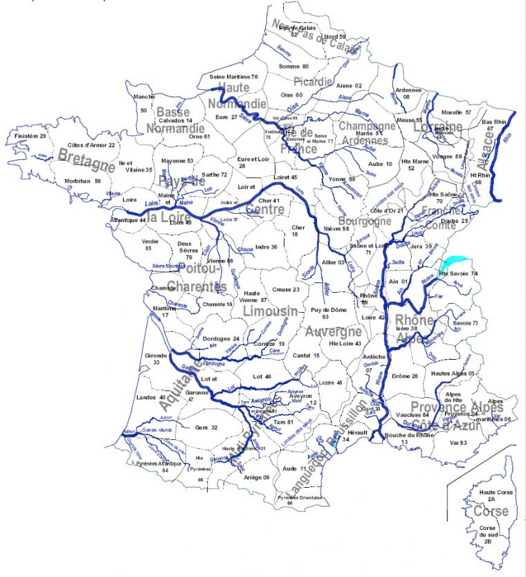 Archives Des Carte Des Fleuves Et Rivières De France – Arts destiné Carte Des Fleuves De France