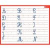 Ardoise Effaçable À Sec Majuscules/cursives serapportantà Alphabet En Pointillé A Imprimer