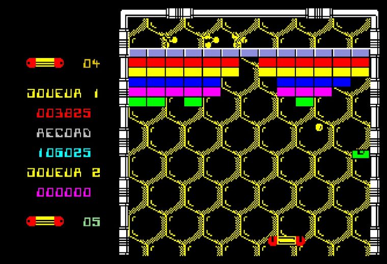 Arkanoid Vs Krakout – Souvenirs Et Opinions D'un Thomsonaute dedans Le Casse Brique