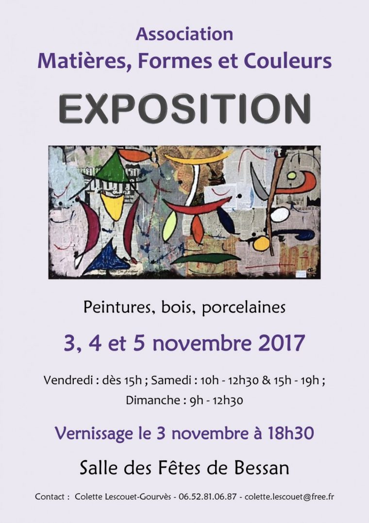 Associations : Exposition Association Matières, Formes Et tout Association De Formes