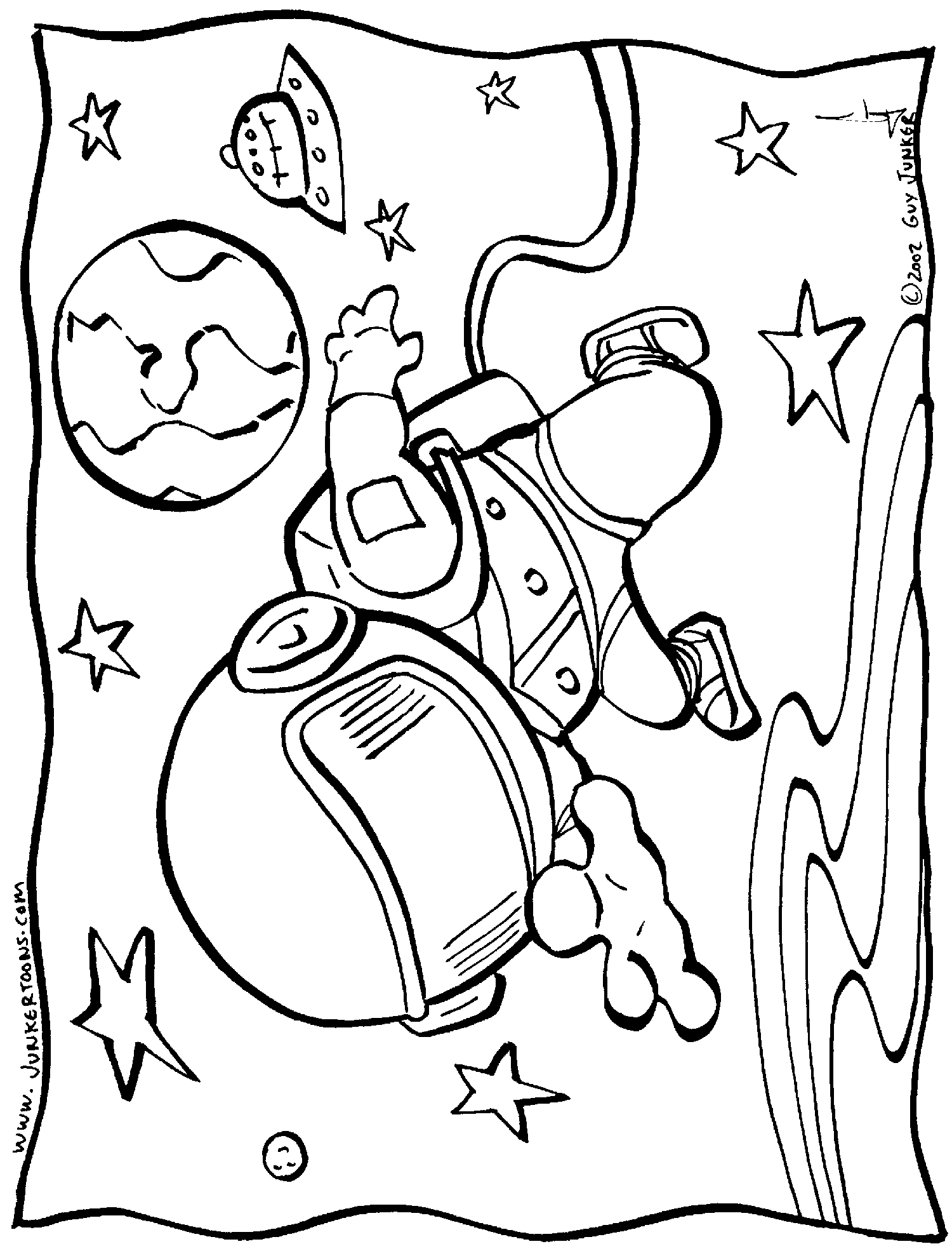 Astronaute #57 (Métiers Et Professions) – Coloriages À Imprimer serapportantà Coloriage Astronaute