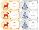 Astuce*° Des Étiquettes Pour Vos Cadeaux De Noël À Imprimer avec Etiquette Noel A Imprimer