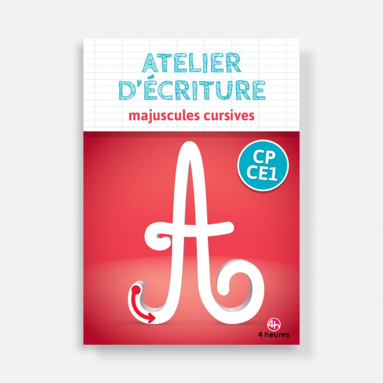 Atelier D'écriture Majuscule Cursive Cp-Ce1 destiné Cahier Majuscule