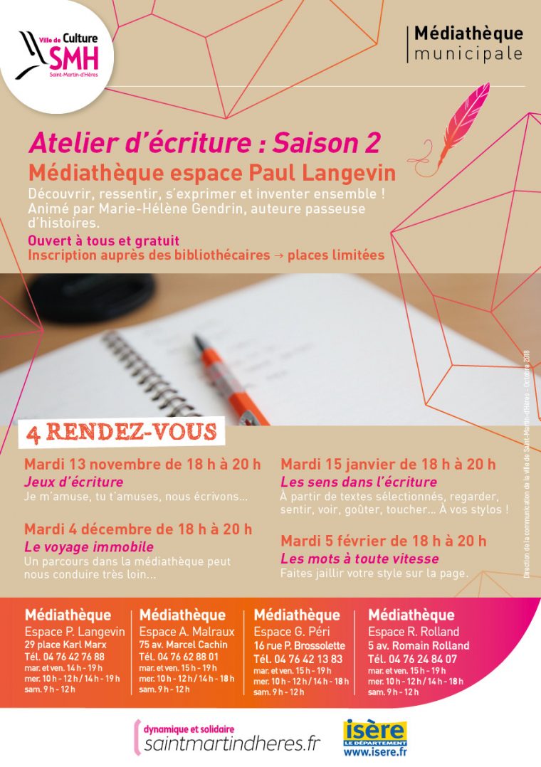 Atelier – Jeux D'écriture À La Médiathèque dedans Jeux D Écriture Gratuit