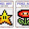 Atelier Libre : Pixel Art - Fiches De Préparations (Cycle1 tout Coloriage Pixel Gratuit