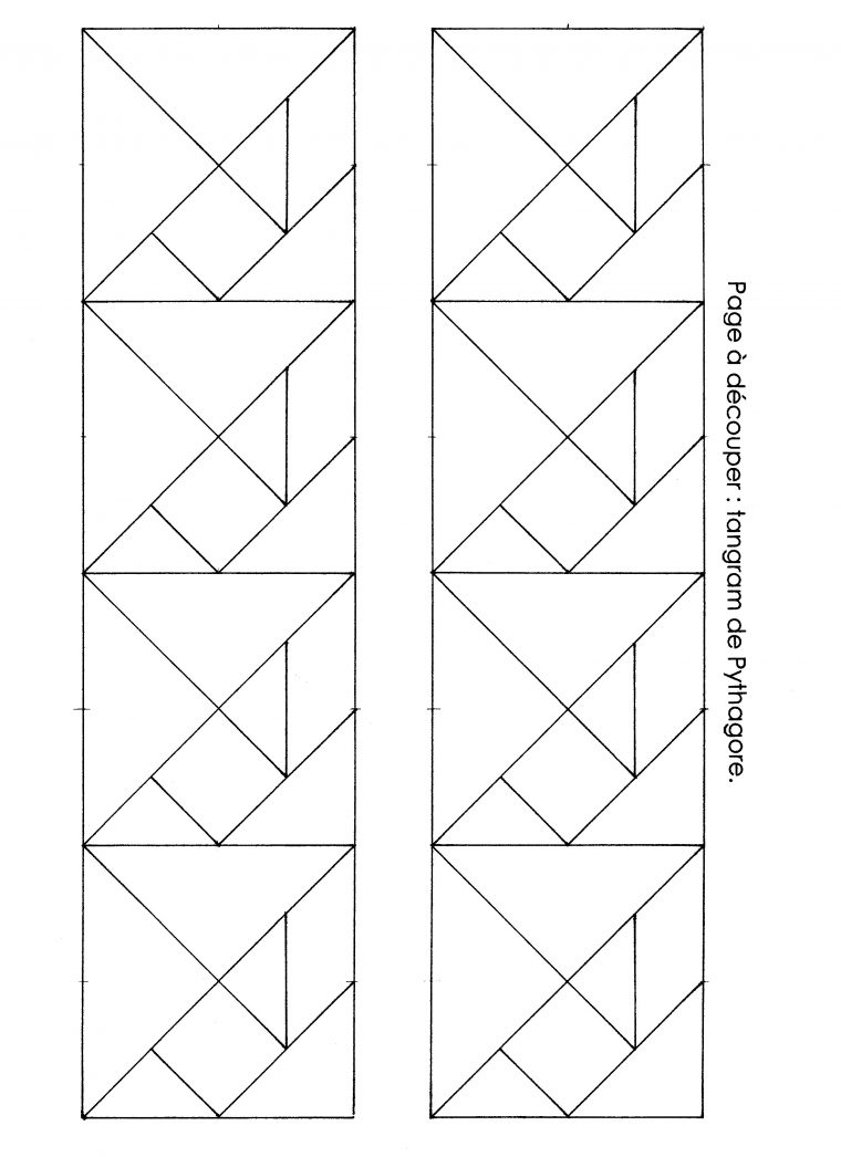 Ateliers Tangram – École Maternelle Gellow à Tangram À Découper