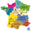 Avant/apres. Découvrez Les 13 Noms Des Nouvelles Régions De destiné Plan De La France Par Departement