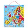Avec Ce Beau Puzzle En Bois Double-Face, L'enfant Va Pouvoir avec Carte D Europe Avec Pays