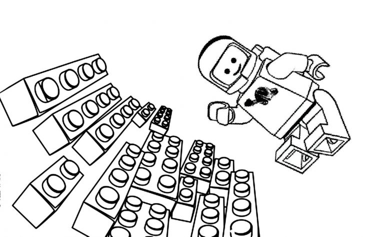 Aventure Lego Astronaute | Coloriage La Grande Aventure Lego concernant Coloriage Astronaute