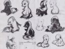 Bambi, &quot;skunk&quot; Flower Character Model Sketches, Sheet 23 à Dessin Moufette